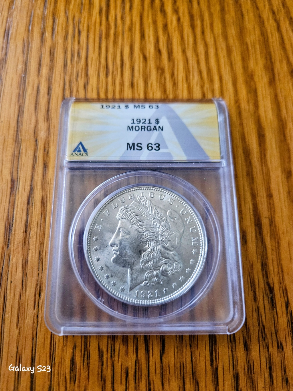1921 Morgan Silver Dollar