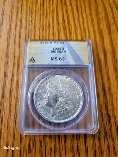 1921 Morgan Silver Dollar
