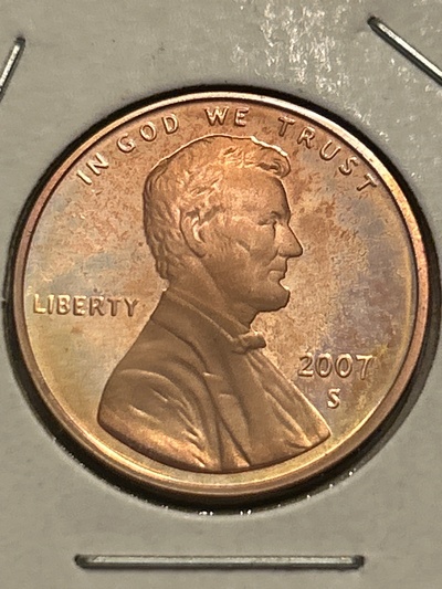 2007 S Proof Lincoln Cent