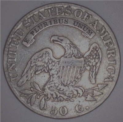 1823 Capped bust Half dollar