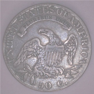 1823 Capped bust Half dollar