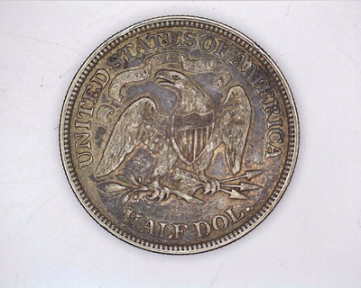 1867 Seated Liberty Half Dollar