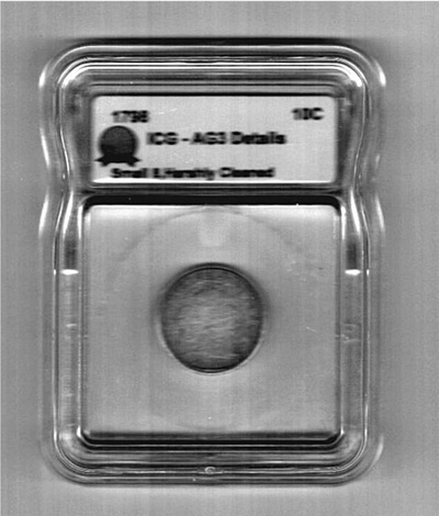 1798 Dime-small 8, 16 Stars+4 berries