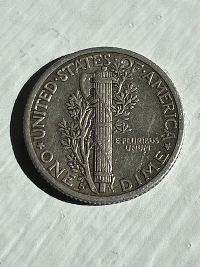 1942 S Mercury Dime