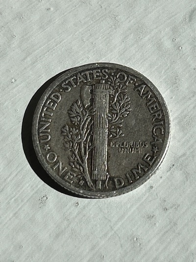 1936 S Mercury Dime